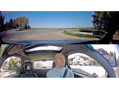 Caméra embarquée Full HD 360° avec 2 caméras et accéléromètre MDV-5500.dual (Reconditionné) – Image 2