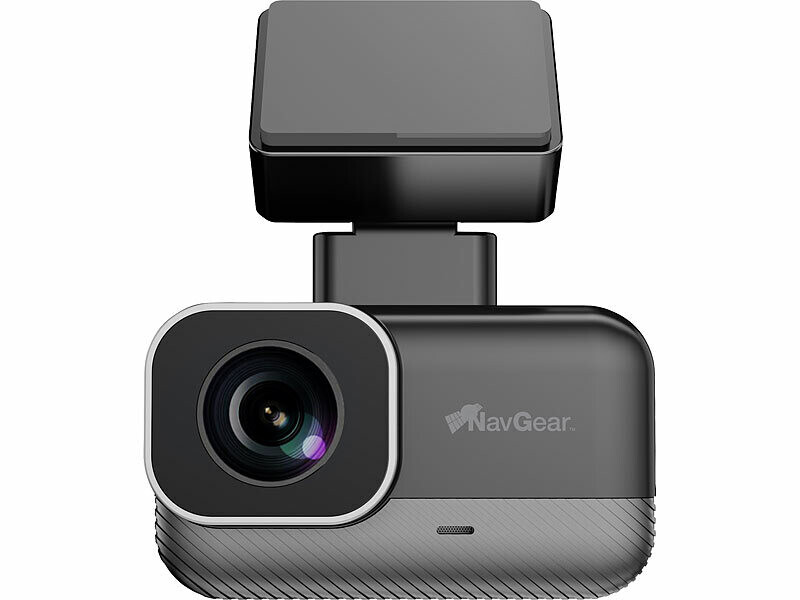 Mini caméra embarquée connectée 2K avec GPS pour voiture MDV-5605