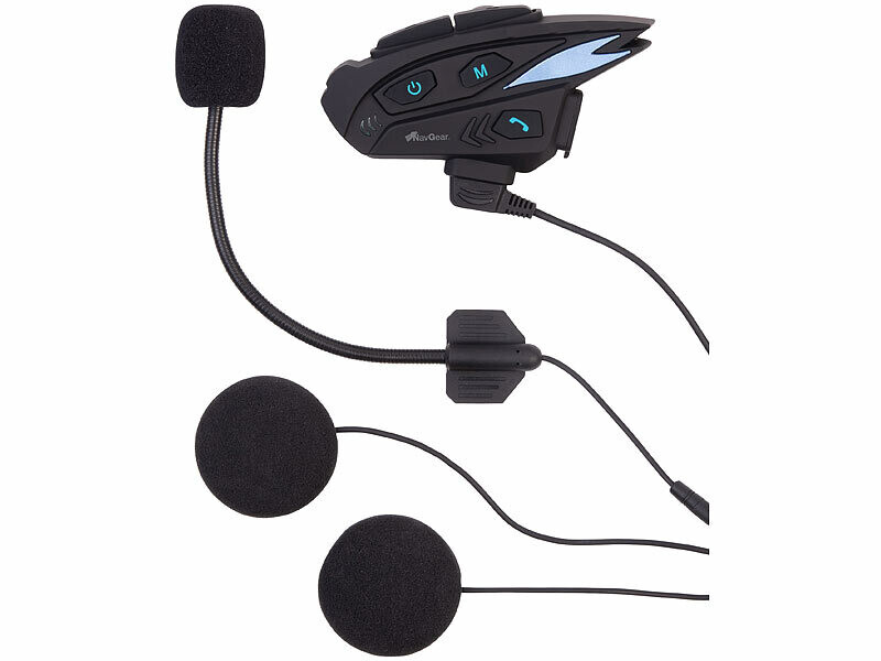 Intercom moto pour jusqu’à 8 personnes avec fonction bluetooth (Reconditionné) – Image 2
